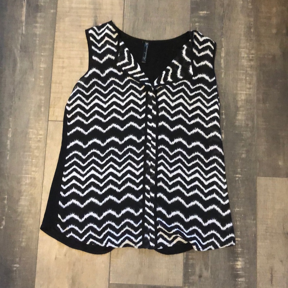 Chevron Print Blouse!